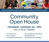 Community Open House for Prospective Families